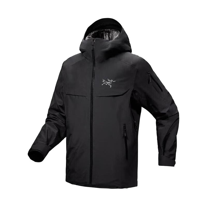 始祖鸟(ARCTERYX) Macai 冬季新款男连帽防风羽绒服滑雪服鹅绒 phantasm S（建议55-68kg）