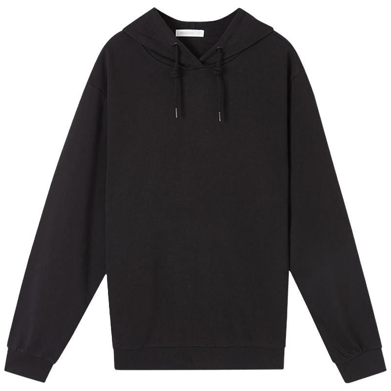 美特斯邦威拼接运动polo衫男春季潮流撞色装宽松圆领卫衣