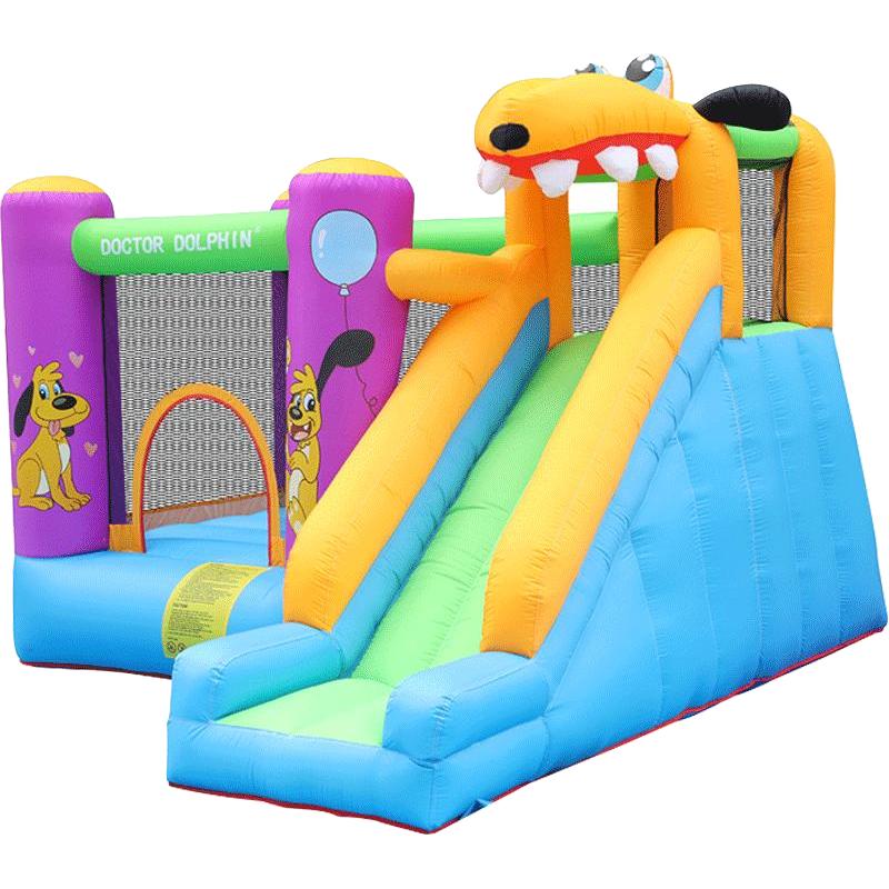 博士豚家用充气城堡儿童蹦蹦床室内户外小型游乐园滑梯跳床淘气堡