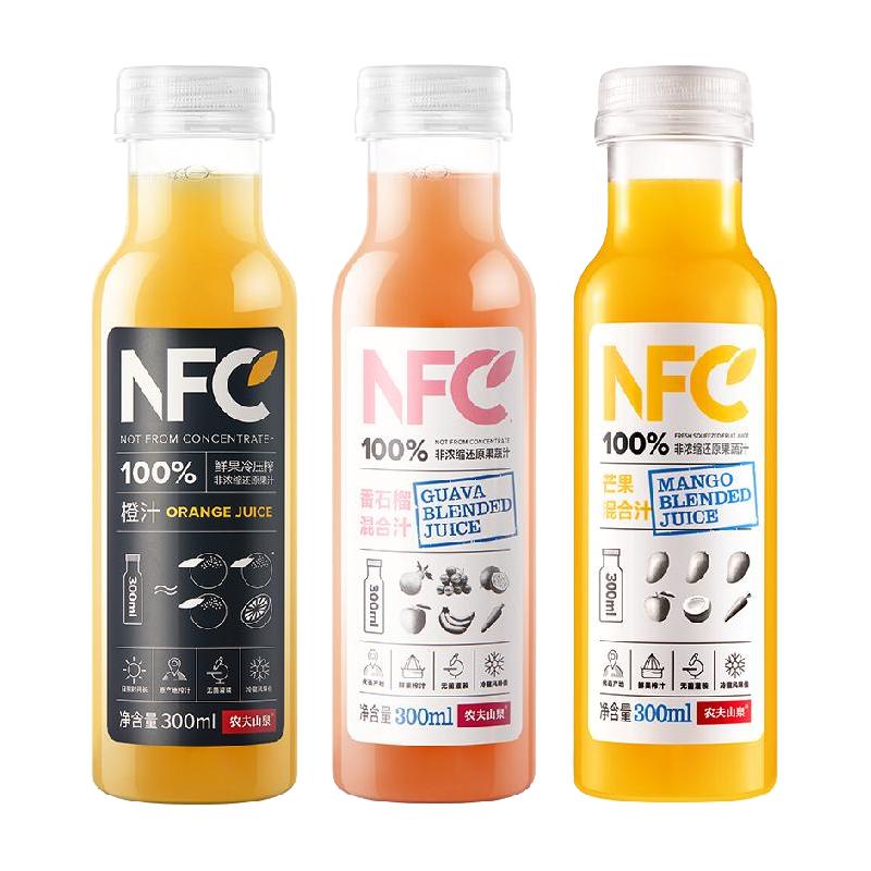 NONGFU SPRING/农夫山泉 NFC系列 100%NFC芒果混合汁 NFC果汁饮料