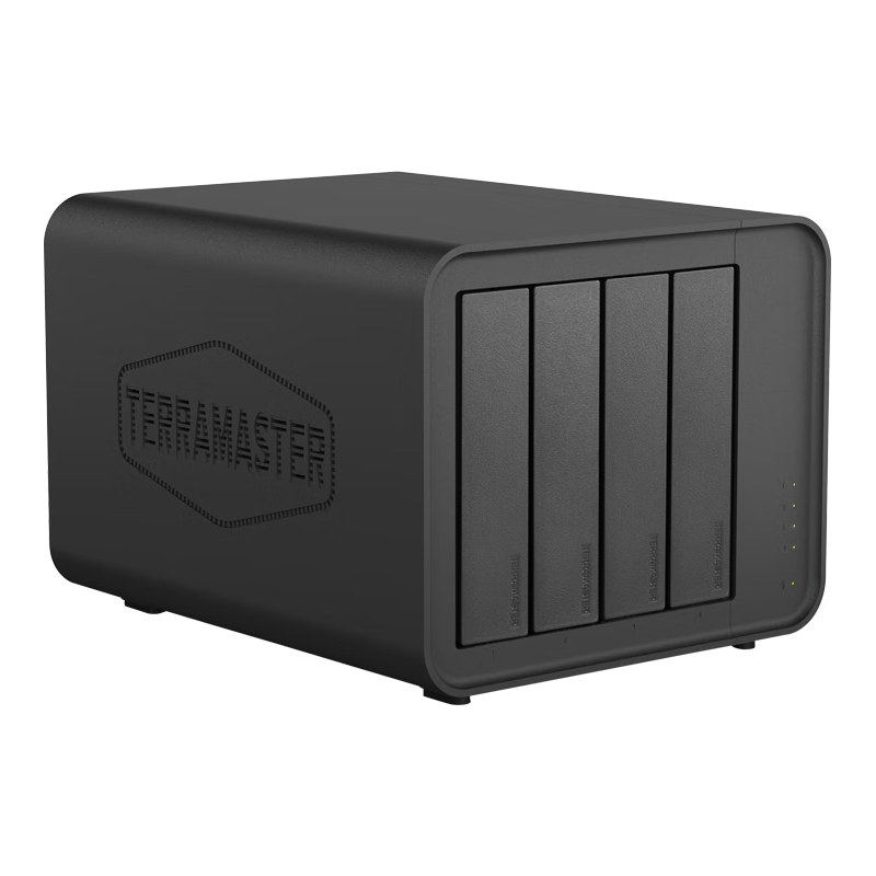 TERRAMASTER 铁威马 F4-424 Max 8G版 4盘位NAS（intel Core i5-1235U、8GB）