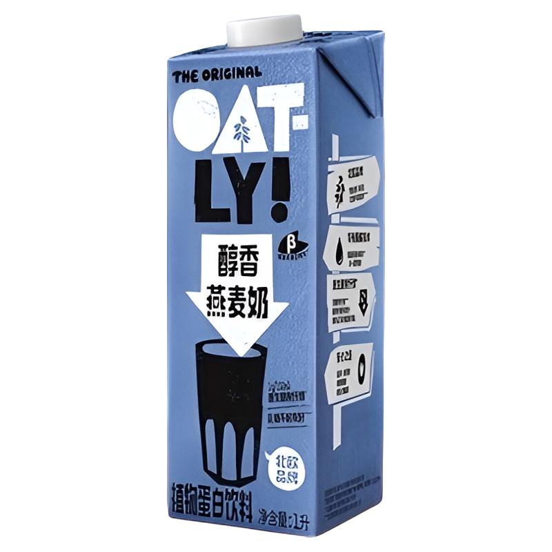 OATLY 噢麦力 醇香燕麦奶早餐奶1L