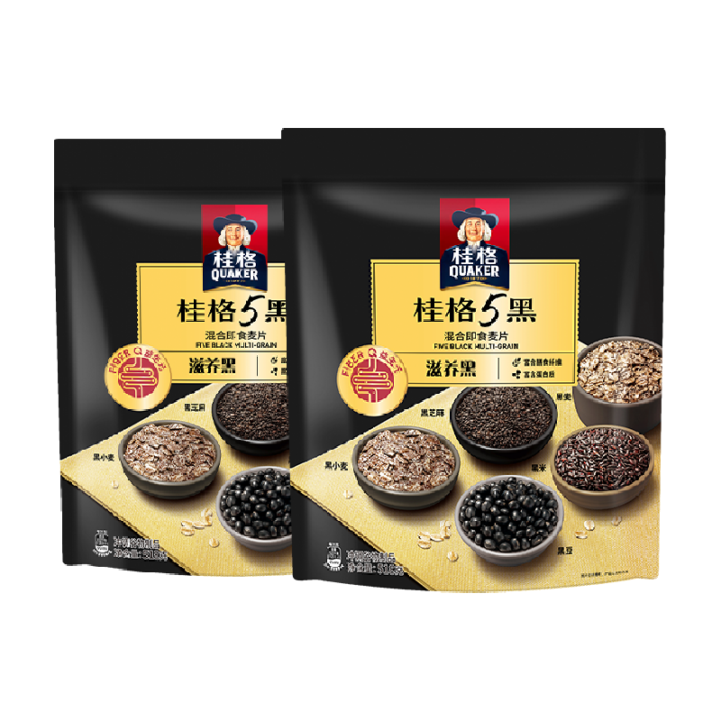  QUAKER/桂格 代餐饱腹 即食麦片