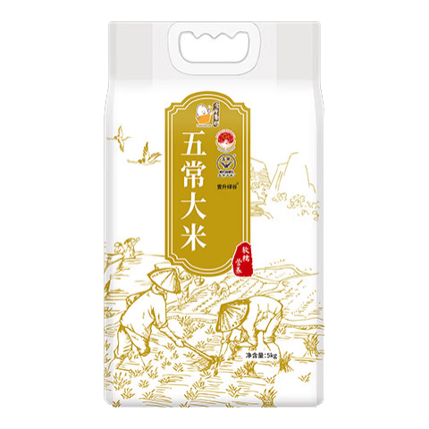 壹升善粮 有机五常 长粒香米 5kg