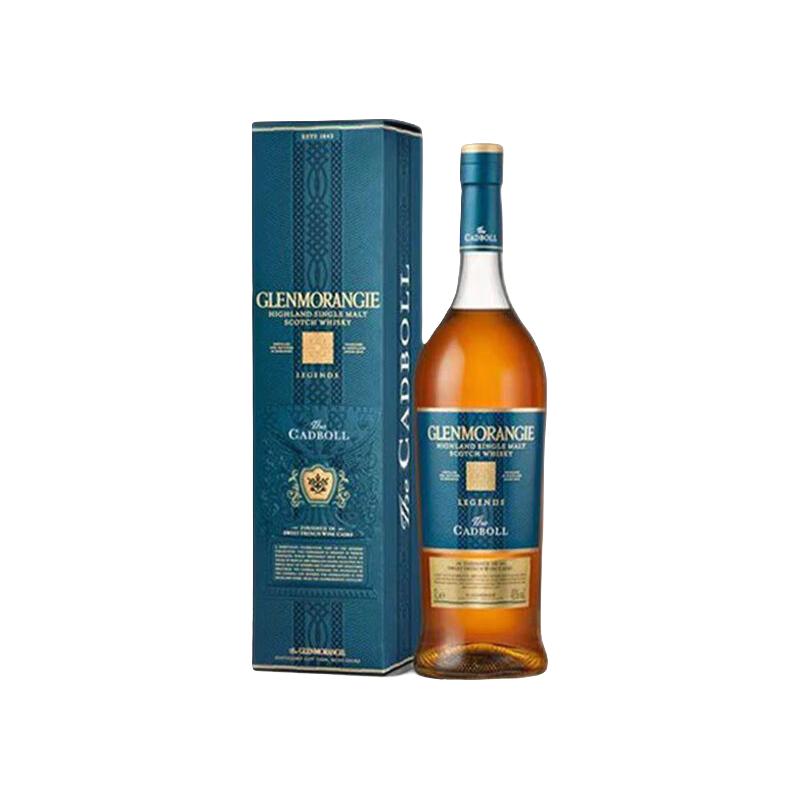 GLENMORANGIE 格兰杰 卡德堡 单一麦芽 苏格兰威士忌 43%vol 1000ml