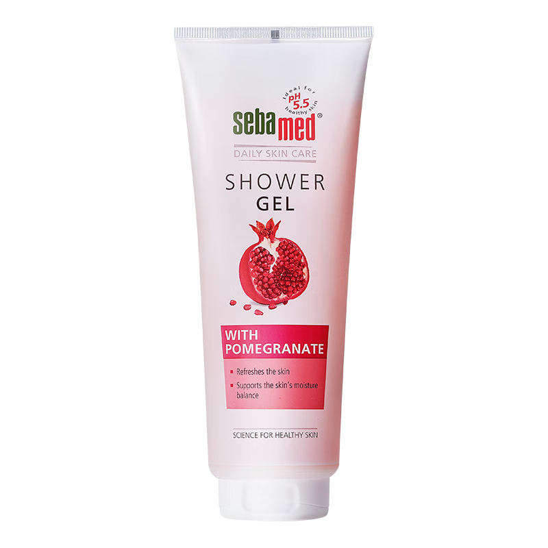 施巴红石榴沐浴露香氛啫喱250ml弱酸护肤温和清洁滋润德国