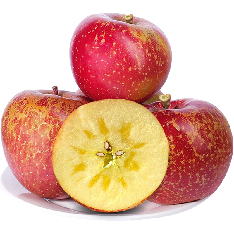 京觅大凉山丑苹果 净重5斤 单果70-75mm 源头直发