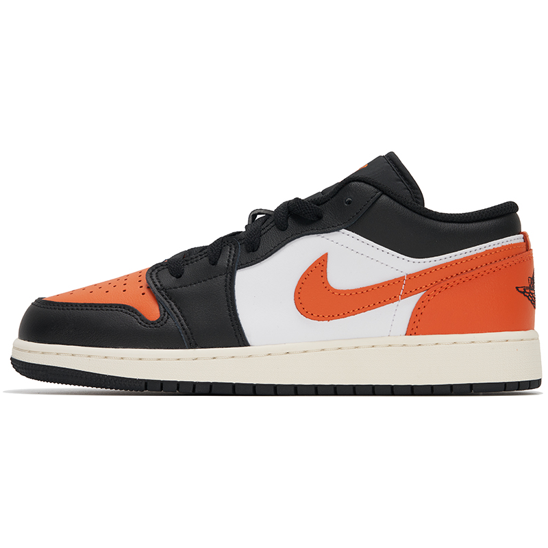 Jordan 【AJ1】男女大童运动鞋舒适休闲儿童篮球鞋低帮板鞋轻便耐磨百搭