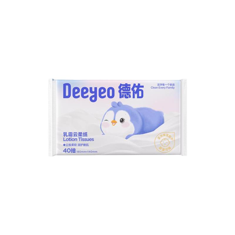 Deeyeo 德佑 乳霜柔润纸面巾