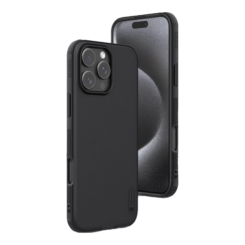  NILLKIN/耐尔金 磨砂防滑全包防摔磁吸 iPhone16 Pro Max手机壳  PC+TPU 黑色