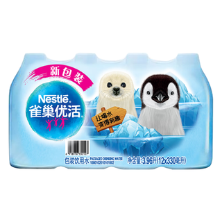 Nestlé Pure Life 雀巢优活 卡通装 包装饮用水 330ml*12瓶