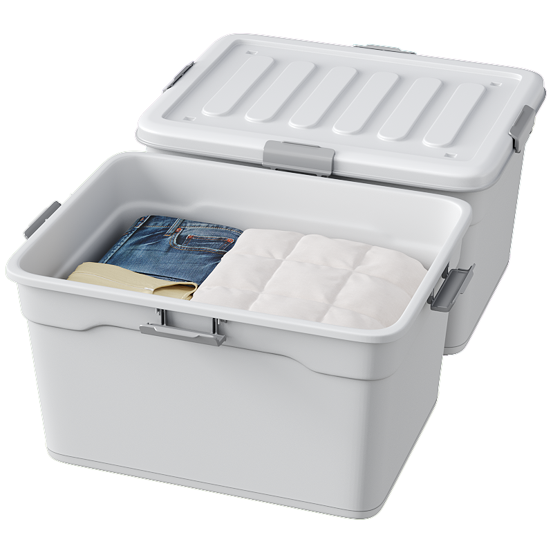 Joybos 佳帮手 密封家用整理衣服塑料箱子30l