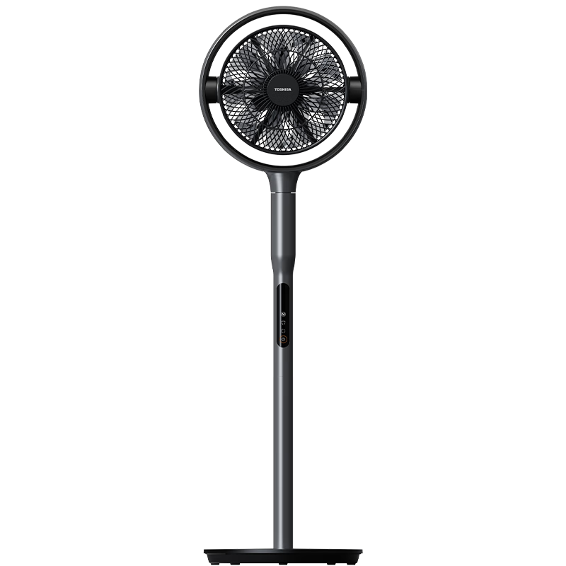 TOSHIBA 东芝 空气循环扇 0耗材除醛净化双擎双扇叶轻音电风扇直流变频遥控落地扇空调扇