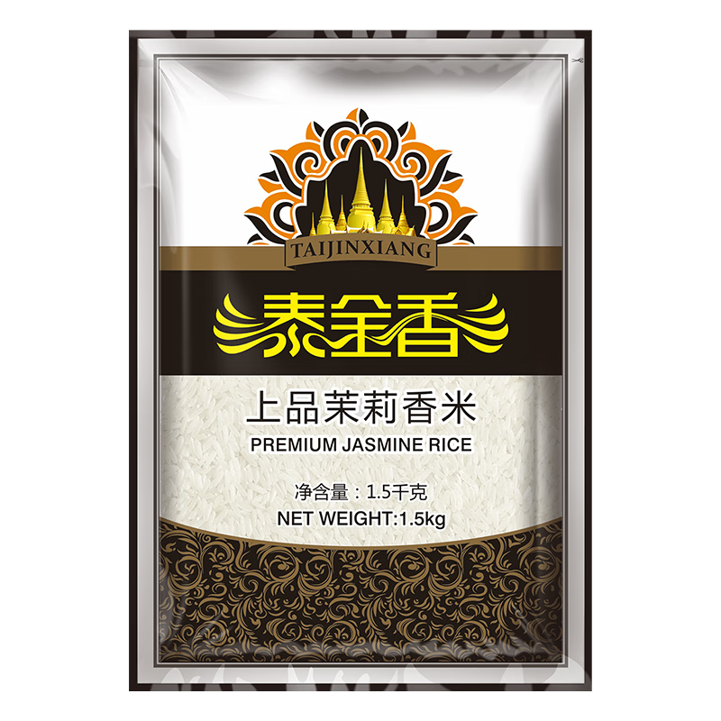 TAIJINXIANG 泰金香 上品茉莉香米 1.5kg
