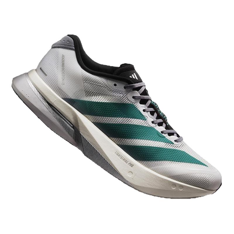 ADIZERO BOSTON 13超轻透气玻纤柱专业竞训跑鞋adidas阿迪达斯