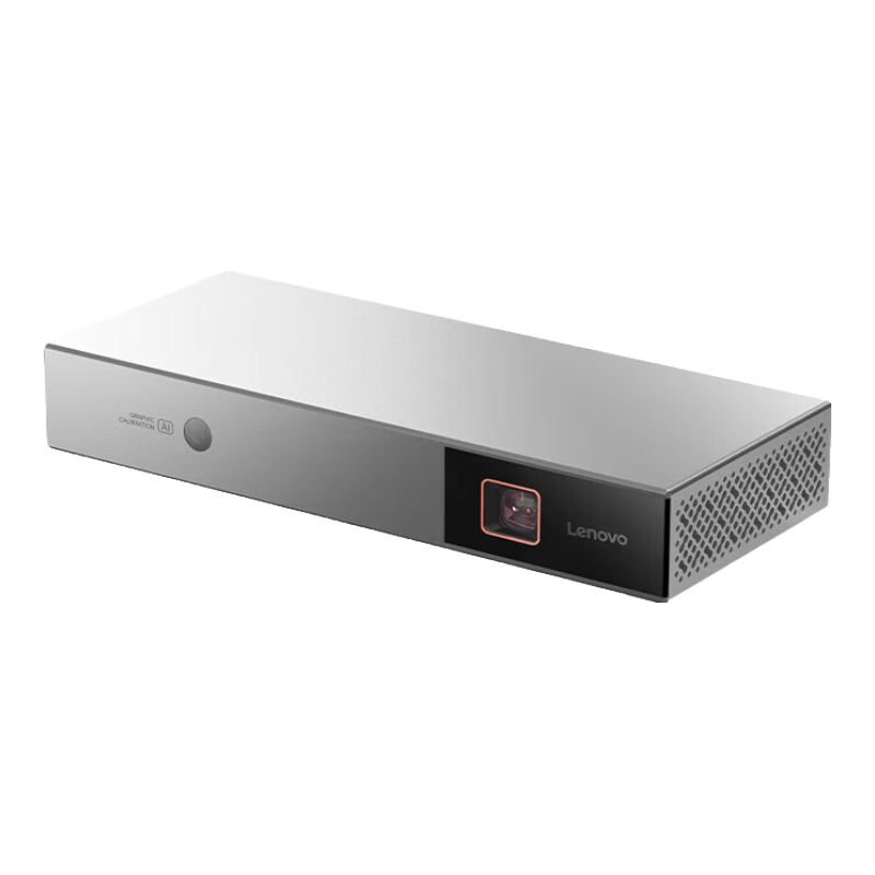 联想T200 Pro投影仪家用 办公户外高清投影机 轻薄便携 内置电池 自动对焦 自动梯形矫正