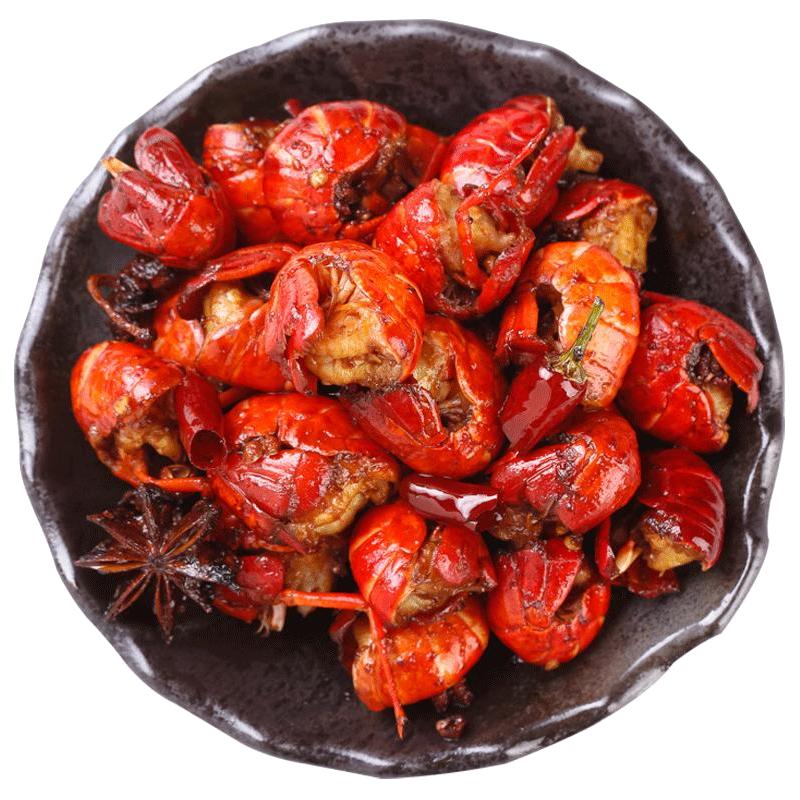 洪湖渔家麻辣小龙虾尾2.0新鲜鲜冻加热即食虾球【252g*10盒】