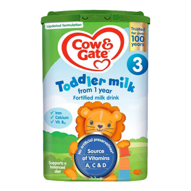 英国牛栏（Cow＆Gate）爱尔兰 幼儿配方奶粉 3段（25年7月） 装 1罐 3段1罐装