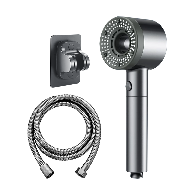 HOMK【德国】增压花洒淋浴喷头三件套浴室洗澡过滤手持淋浴头Y-998