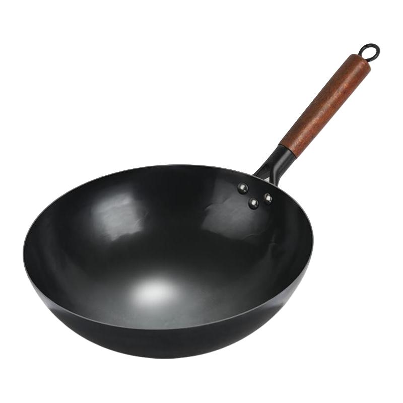 苏美冠 Zhangqiu iron Wok 章丘铁锅 苏美冠 Zhangqiu iron Wok 章丘铁锅 家用手工老式炒锅 30CM