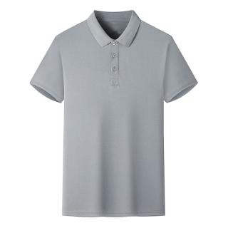 罗蒙 冰丝短袖t恤  灰色 XL