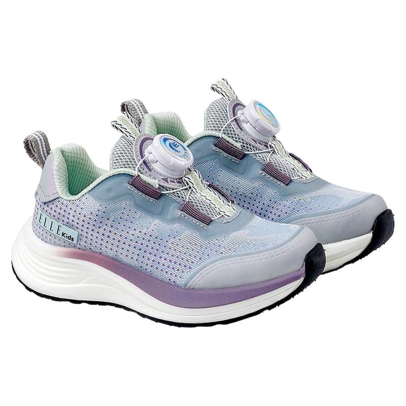 ELLEkids童鞋 女童运动鞋软底春秋季儿童跑步鞋小女孩体训鞋