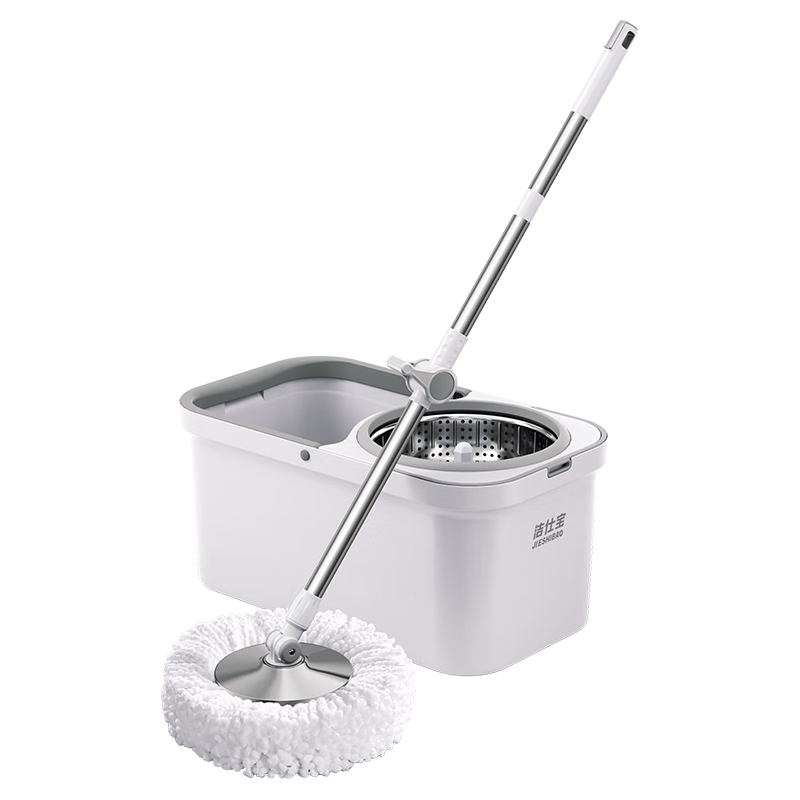 洁仕宝 自动拖把桶2023旋转拖布甩干脱水好神拖一拖净家用双驱