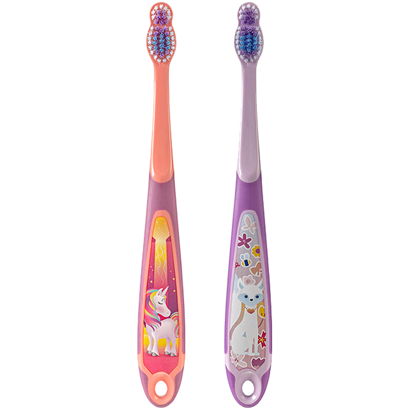  Jordan/JORDAN 软毛 儿童牙刷  6-9岁双支B款