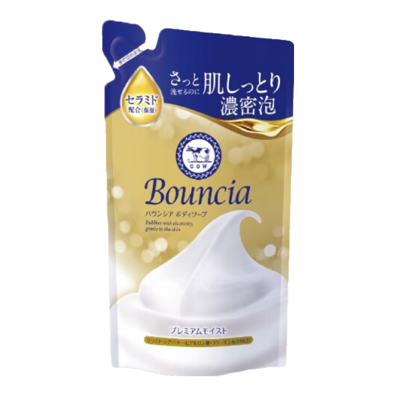 COW STYLE 牛乳石碱（COW） 柔和滋养保湿嫩肤沐浴露 高级保湿 替换装 360ml