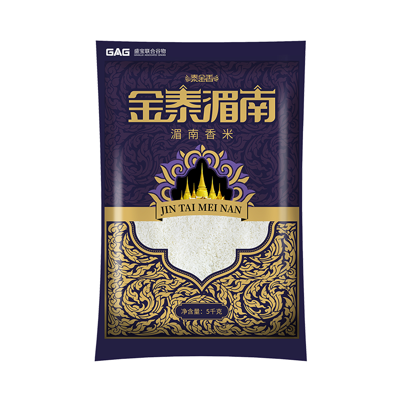 TAIJINXIANG 泰金香 金泰湄南 湄南香米 5kg