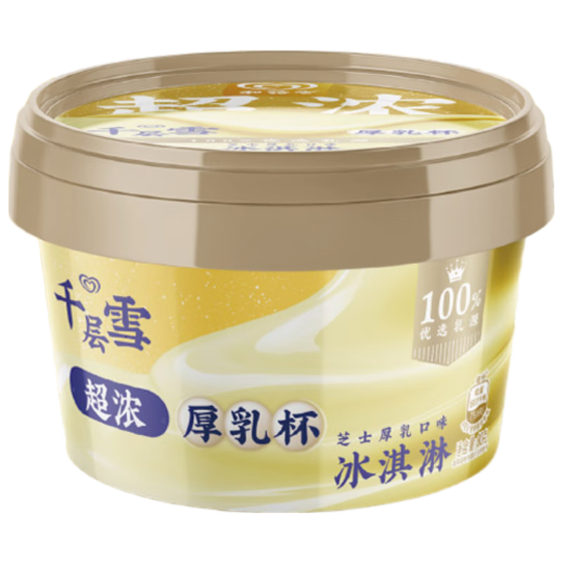  QIANCENGXUE/千层雪 厚乳口味 冰淇淋  80g