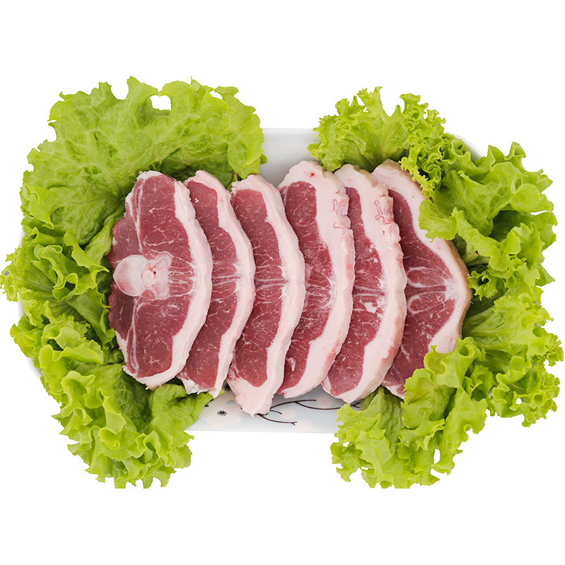 草原宏宝 内蒙古羔羊蝴蝶排 600g/袋+凑羊蝎子1kg