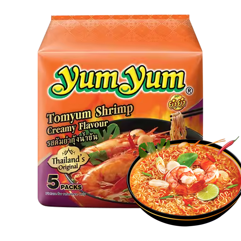 yumyum 养养 冬阴功方便面整箱泰国泡面速食食品泰式进口三养火鸡面拉面