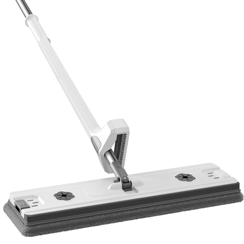 洁仕宝手洗拖把家用一拖净大平板拖布懒人拖地木地板45cm超大板头 【升级45cm大平板拖把】共3厚布