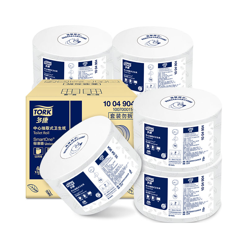 TORK 多康 大盘纸 2层520节*8卷（180*134mm）