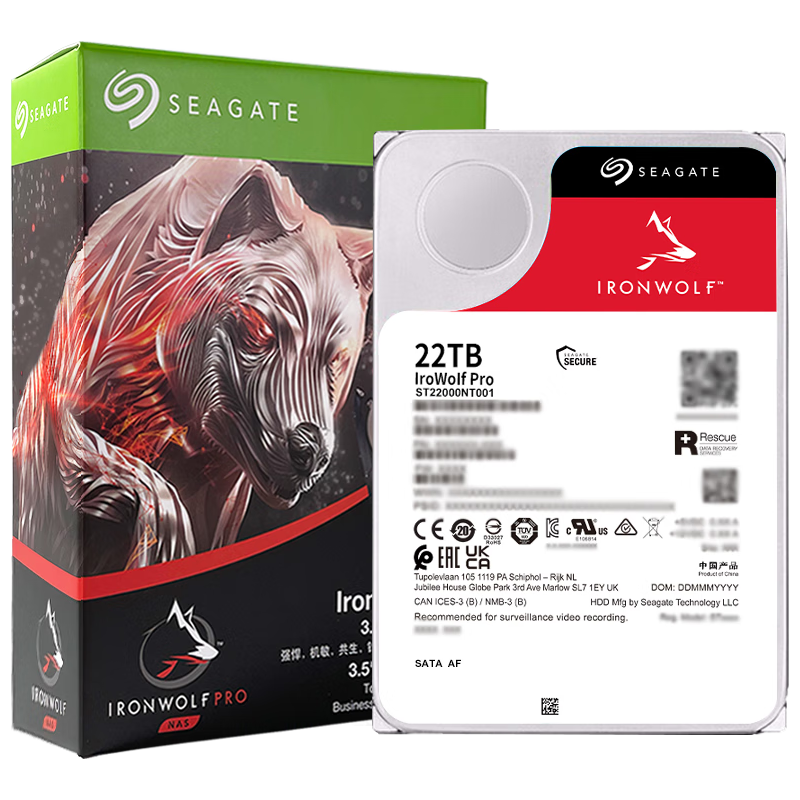  SEAGATE/希捷 数据救援 NAS硬盘