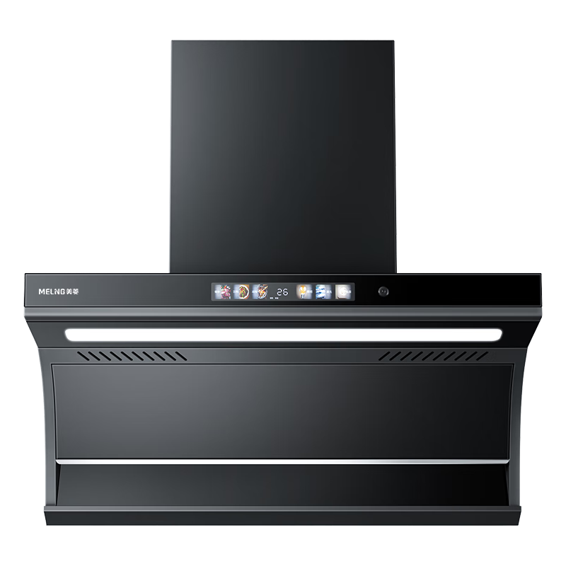 美菱 MELING顶侧双吸家用油烟机 大吸力抽烟机厨房爆炒抽油烟机挥手体感免拆自清洗语音智控CXW-318-MY-FX73