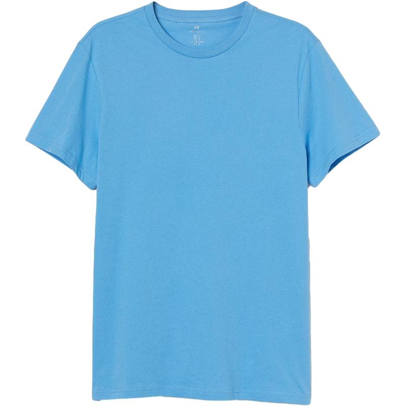 H&M HM 男士袖棉纯色打底衫0685816