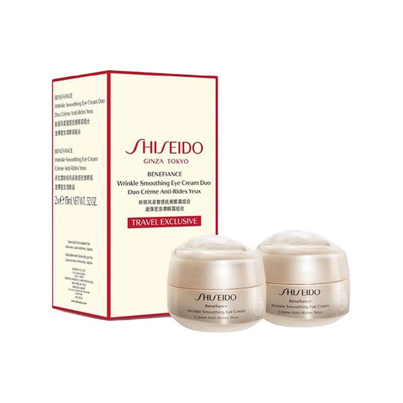 资生堂（SHISEIDO）盼丽风姿智感抚痕眼霜15ml细纹淡化去黑眼圈滋润 15ml*2