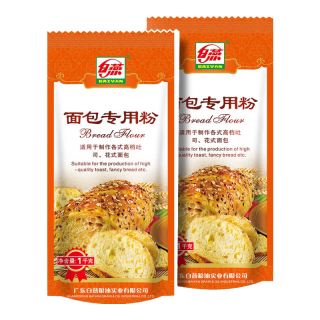 BAIYAN 面包粉 高筋面粉 1kg×2包