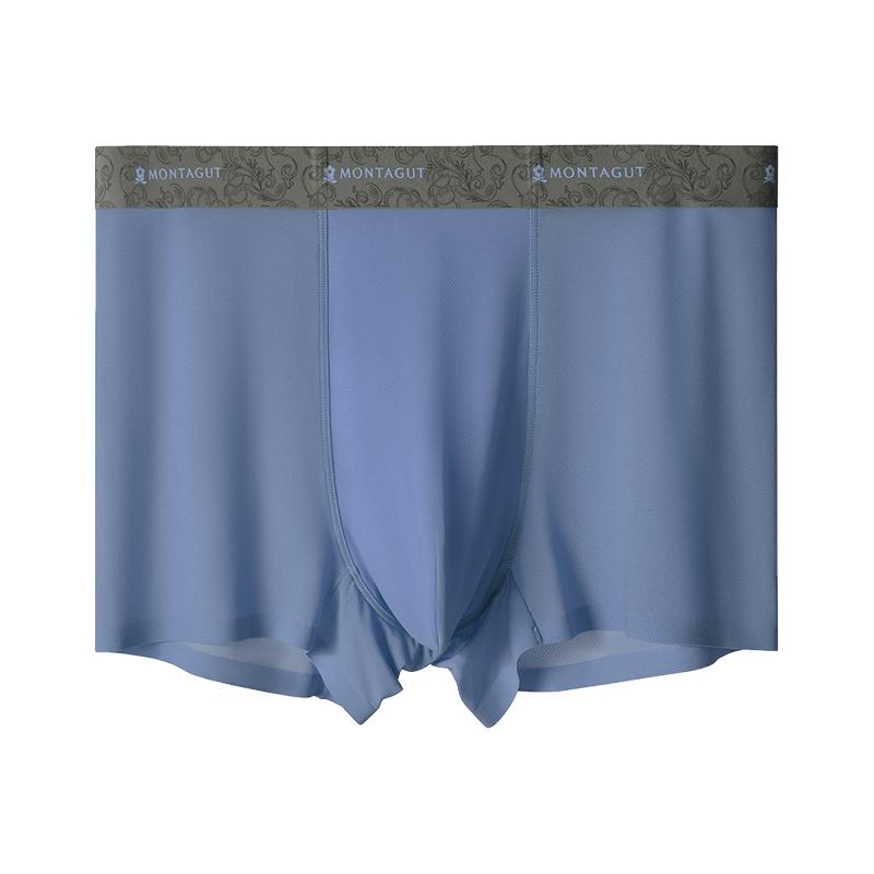 MONTAGUT 梦特娇 5503 男士冰丝内裤 3条装