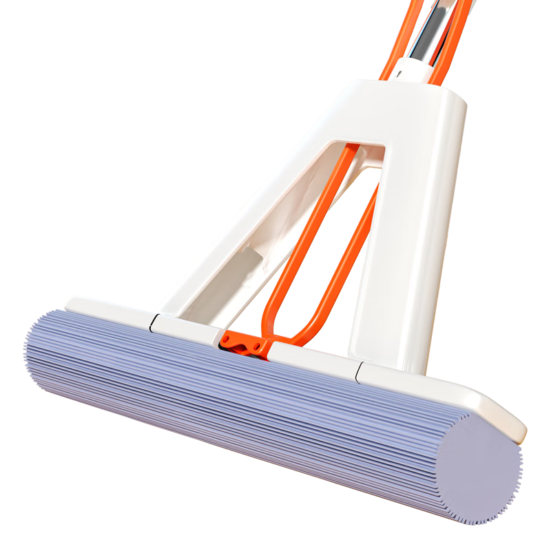 雅高海绵拖把38CM家用一拖净免手洗2024懒人拖地拖布墩布吸水胶棉