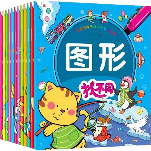专注力找不同（全12册） 