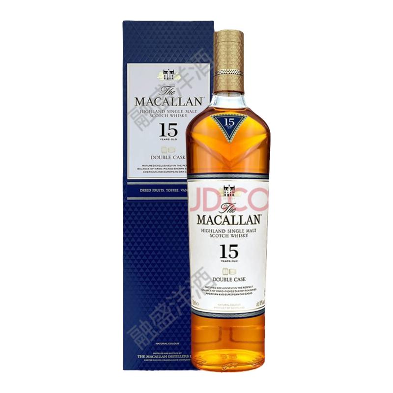 MACALLAN 麦卡伦 15年 双雪莉桶 单一麦芽 苏格兰威士忌