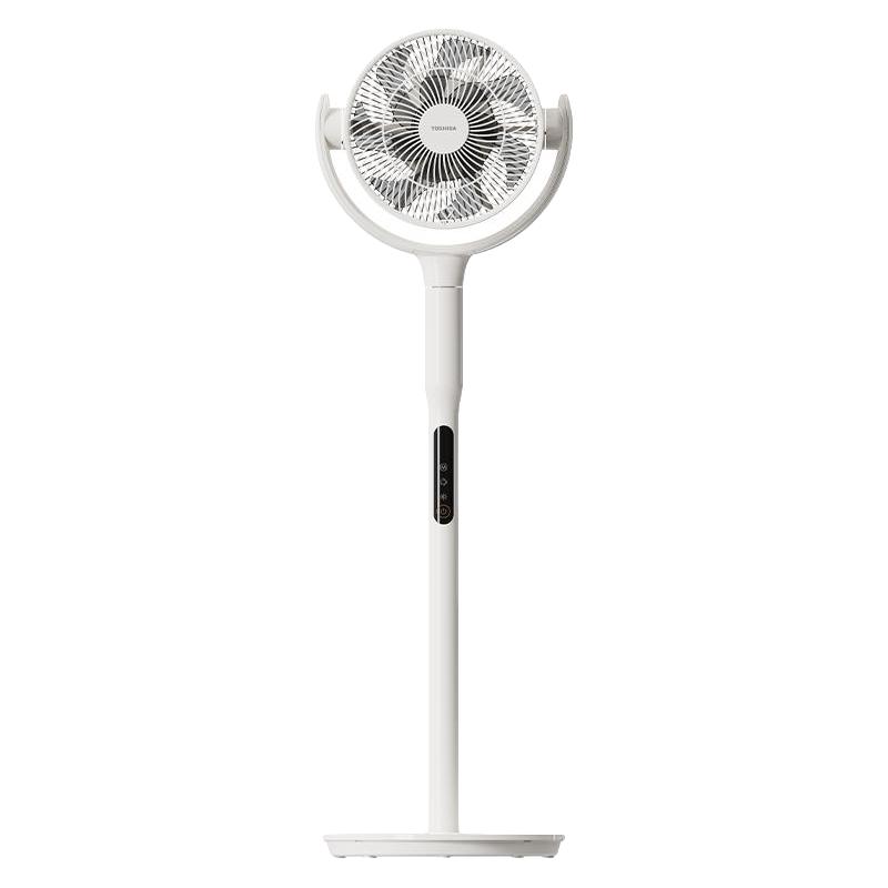 TOSHIBA 东芝 风待月空气循环扇家用轻音大风力立式智能落地扇电风扇鲜氧灯