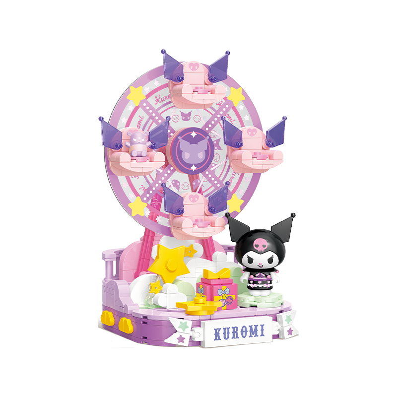 TOPTOY三丽鸥家族缤纷游乐园系列TC2022酷洛米星空摩天轮