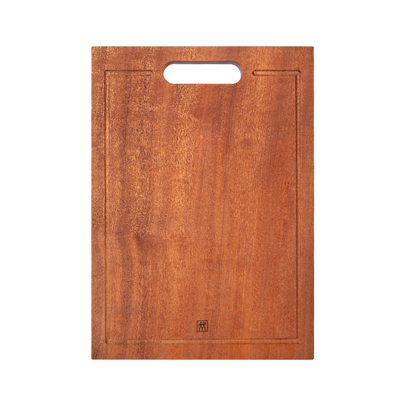 ZWILLING 双立人 菜板砧板乌檀木案板加厚加宽整张实木擀面板家用双面切菜菜墩 乌檀木砧板420*310*30mm