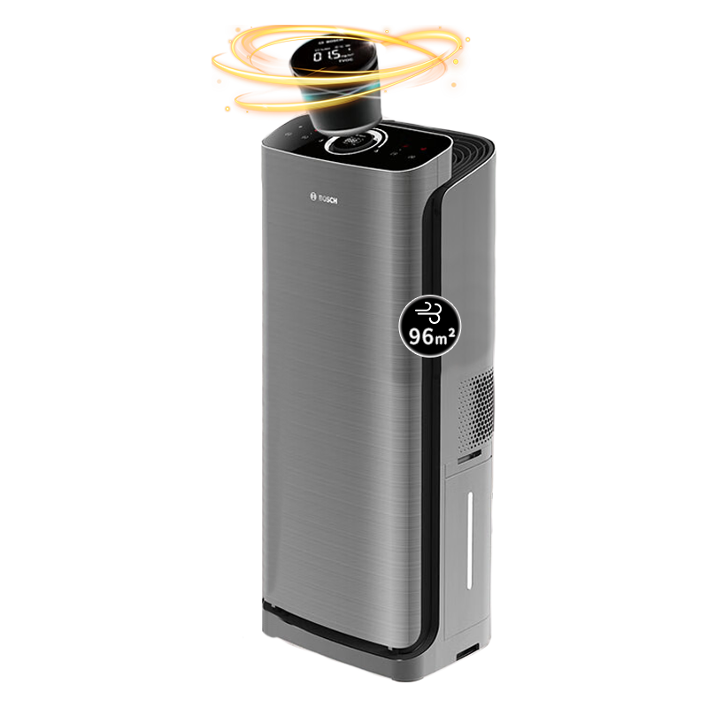 BOSCH 博世 KJ700F-A7800N 700H C2 家用空气净化器 银灰色