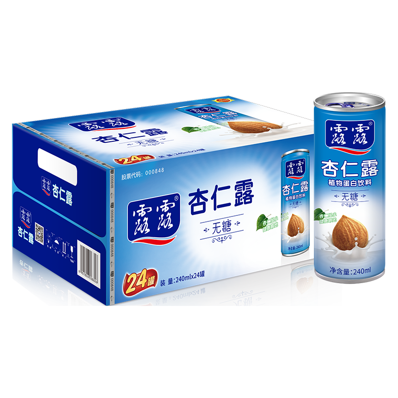 lolo 露露 杏仁露 植物蛋白饮料 无糖款