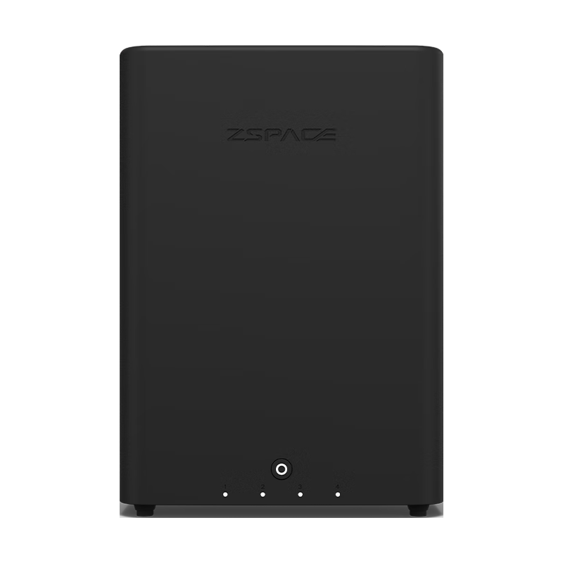 极空间 ZSpace私有云Q4四盘位NAS网络存储服务器AI家庭相册个人云硬盘文件同步手机平板扩容适用iPhone16